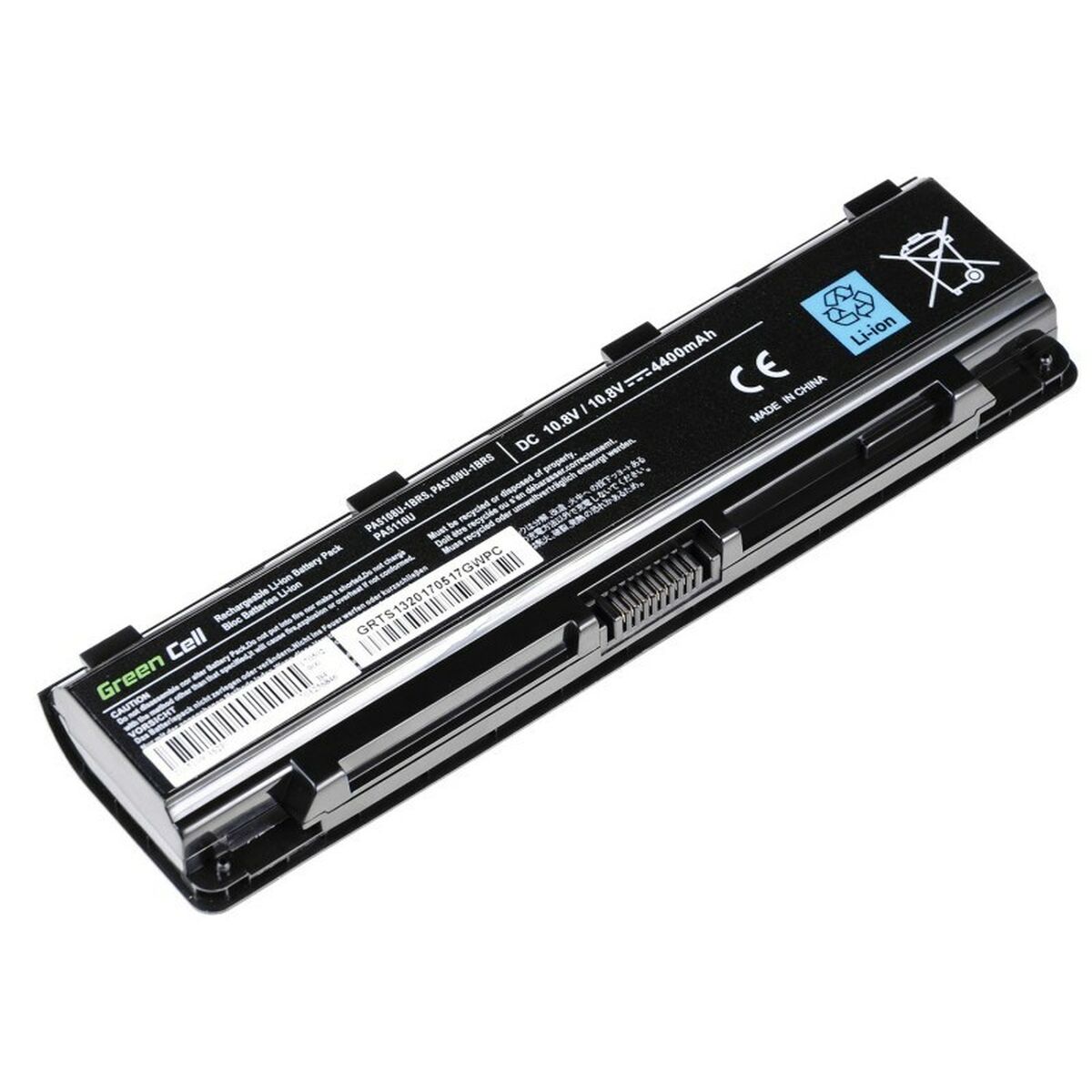 Laptopbatterij Green Cell TS13V2 Zwart 4400 mAh